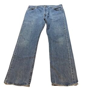 Vintage Levi Strauss 501 Jeans Medium wash straight Leg Mens Size‎ 40x33